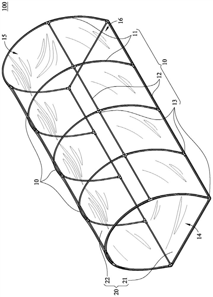 Vehicle shed body structure