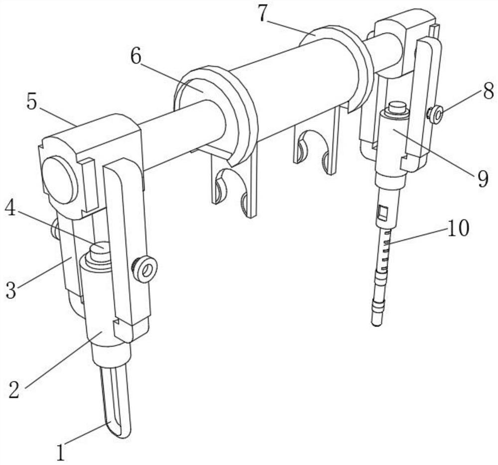 Ear-eye cleaning device for otolaryngology department and using method of ear-eye cleaning device