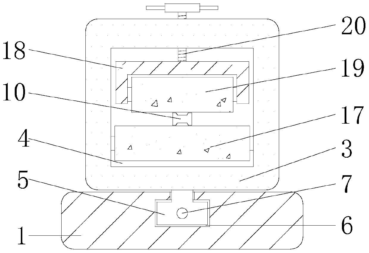 Shape and position treating device for large generator ventilation channel steel after drawing