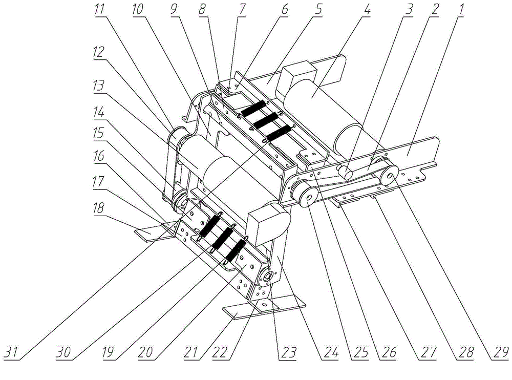 Double-joint jumping robot