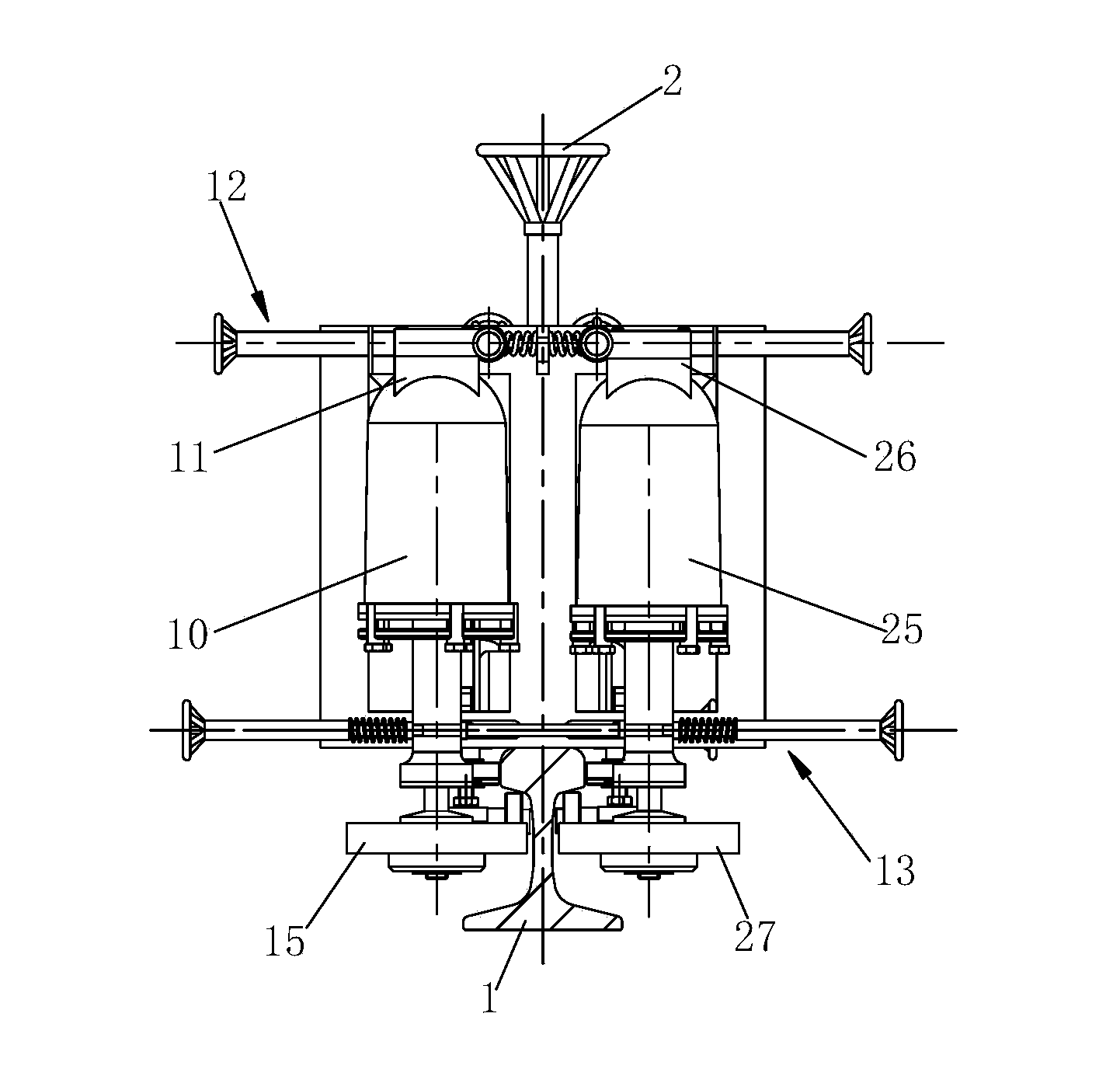 Rail web rust removal sander