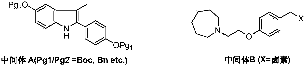 Preparation method of bazedoxifene acetate