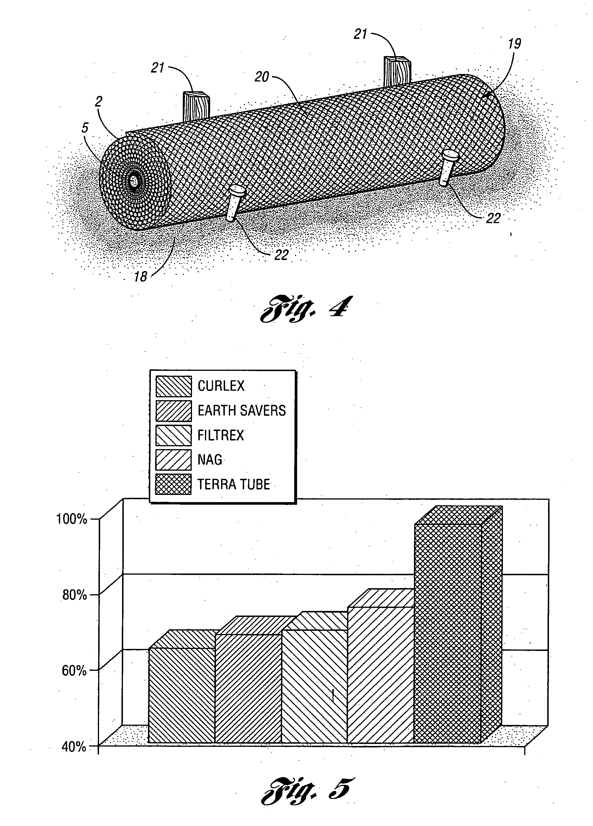 Mandrel-wound flocculant-containing fiber filtration tubes