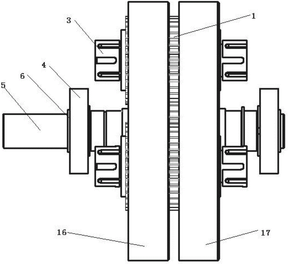 Elastic return-difference-free 3Z planetary reducer