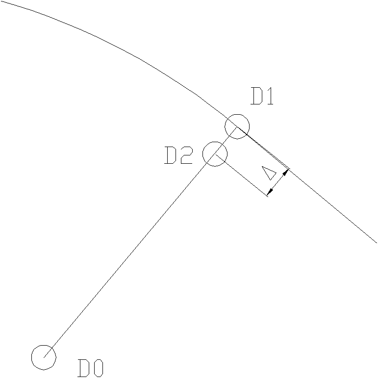 Finish machining method for large parts difficult to cut