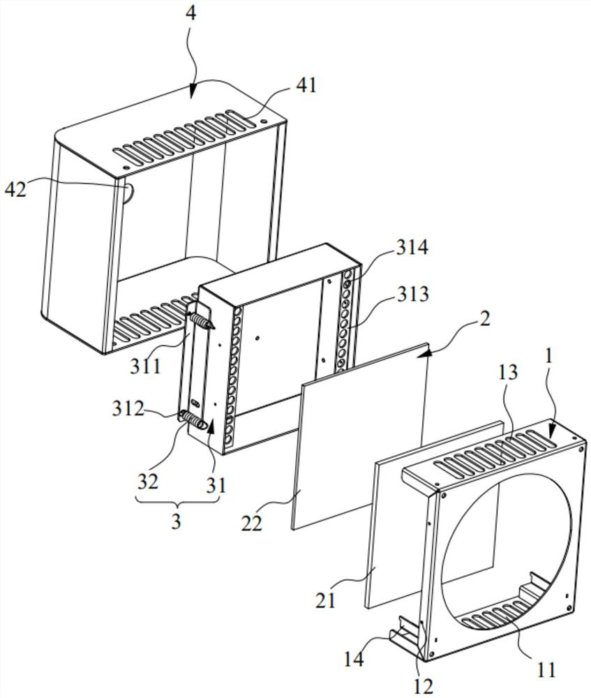 Battery box pressure relief device