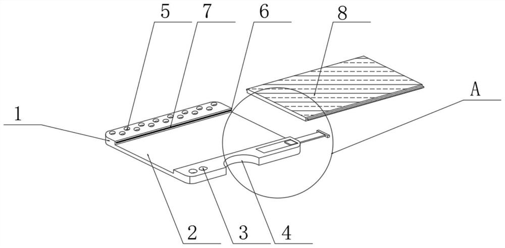 Pigment mixing device for oil painting drawing