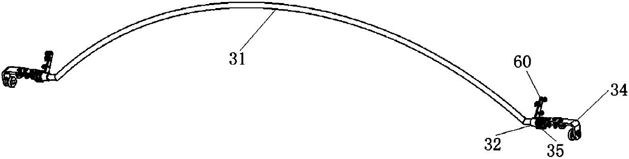 Goods truck and movable top cover device of goods truck