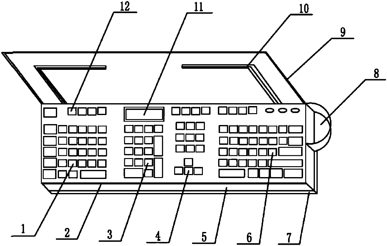 Special financial keyboard