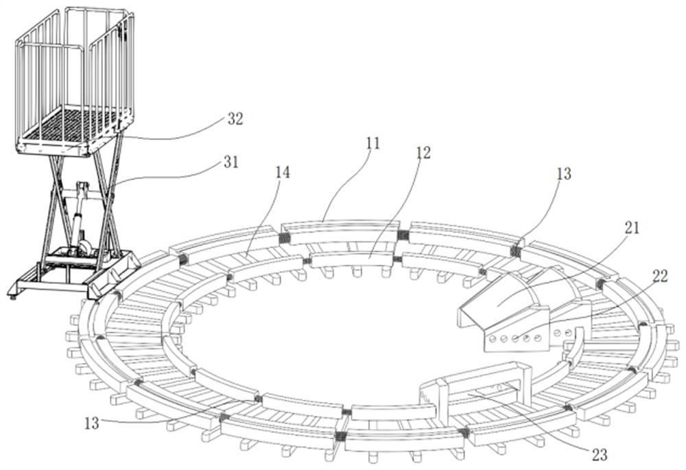 A high-stability stone carving device and its application method