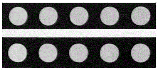 Digital camera projection center position precision calibration method based on photogrammetric technology