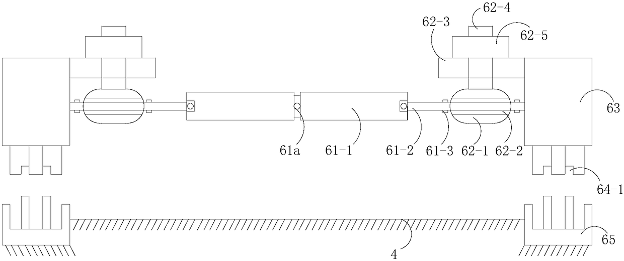 Self-adjustment uniform-pressure sealing mechanism of compound air adjustment packing machine