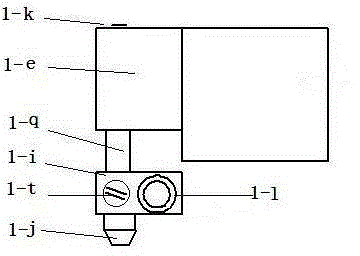 Three-channel agglomeration squeezing nozzle for stackable color three dimensional printer