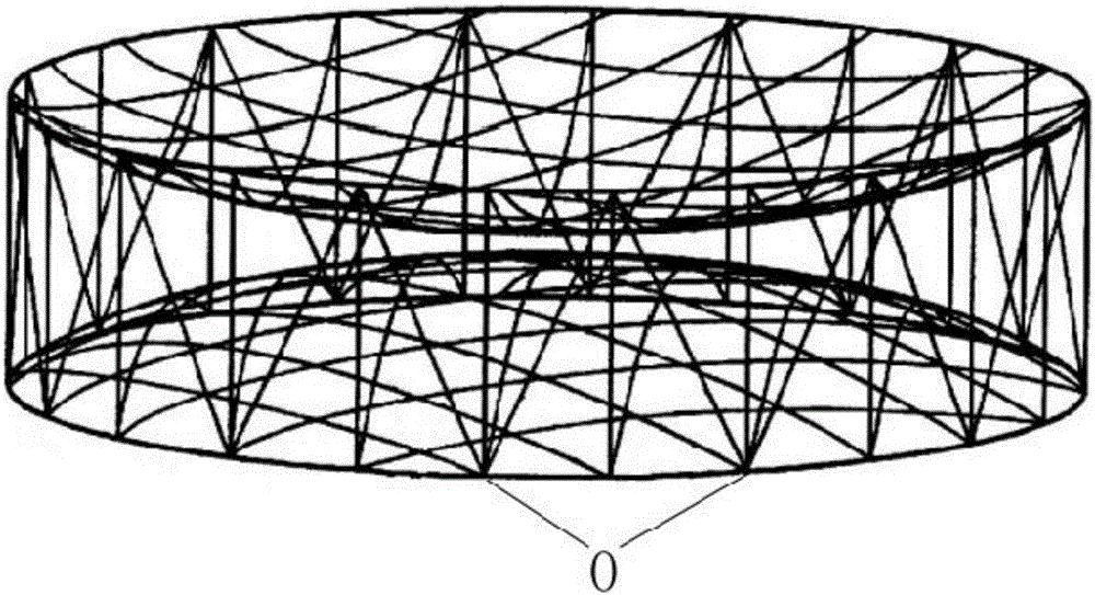 Spatial net-shaped antenna passive unfolding drive based on non-circular gear