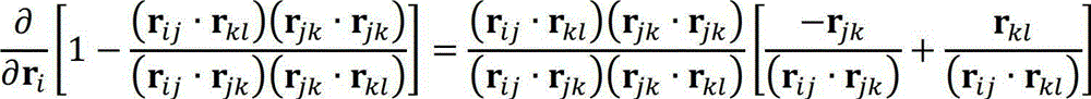 A Calculation Method for the Force of Dihedral Interaction of Macromolecules