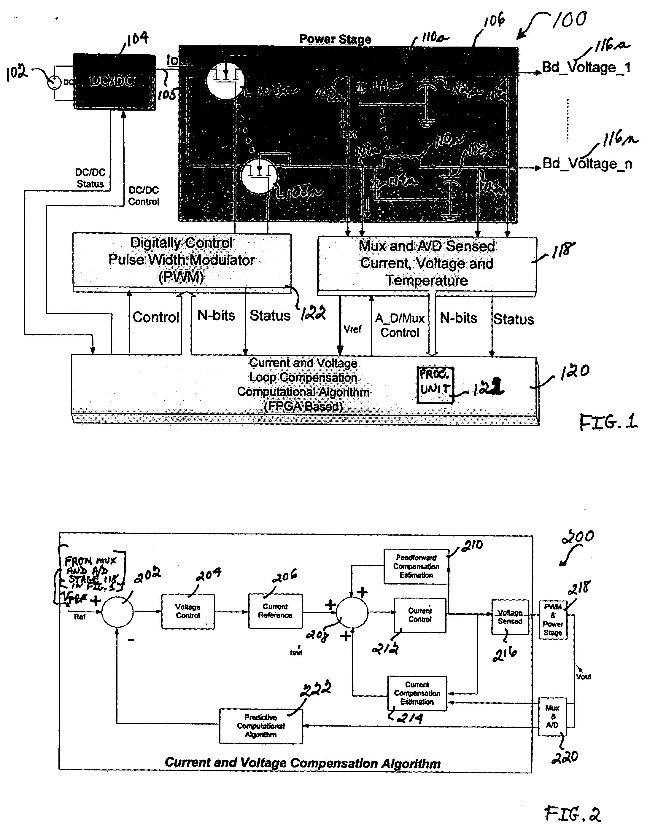 Adaptive digital power control system