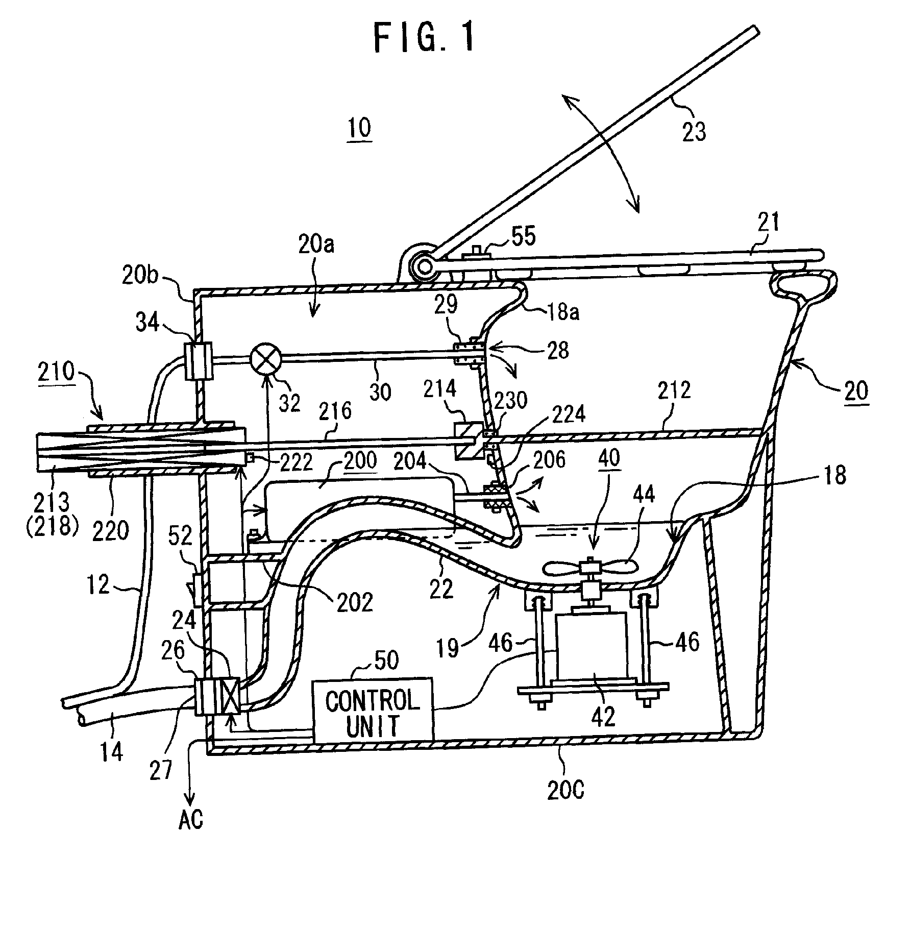 Portable toilet device