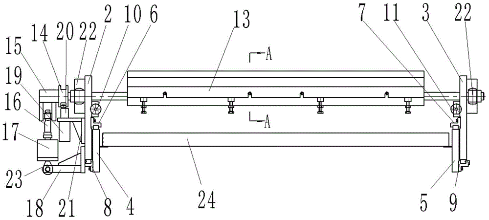 A scraper device for a gravure printing machine