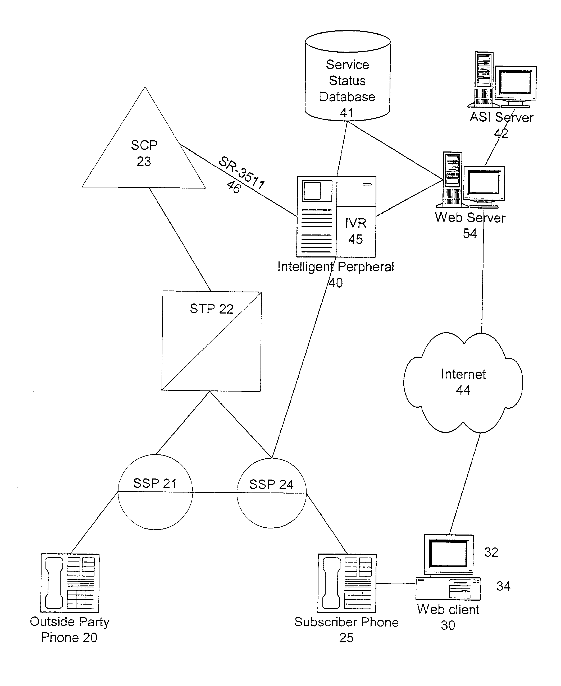 Voice enhancing for advance intelligent network services