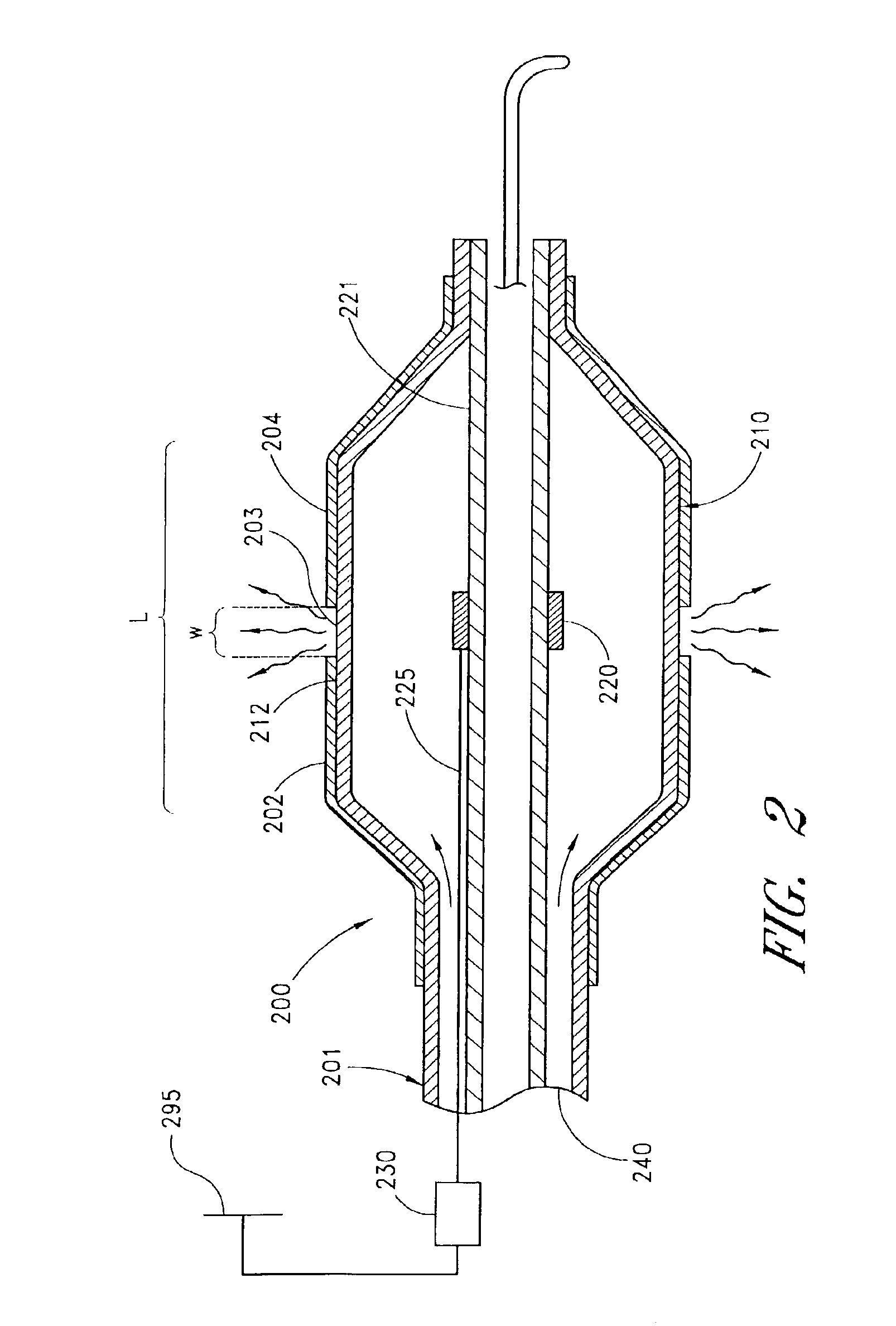 Circumferential ablation device assembly and methods of use and manufacture providing an ablative circumferential band along an expandable member