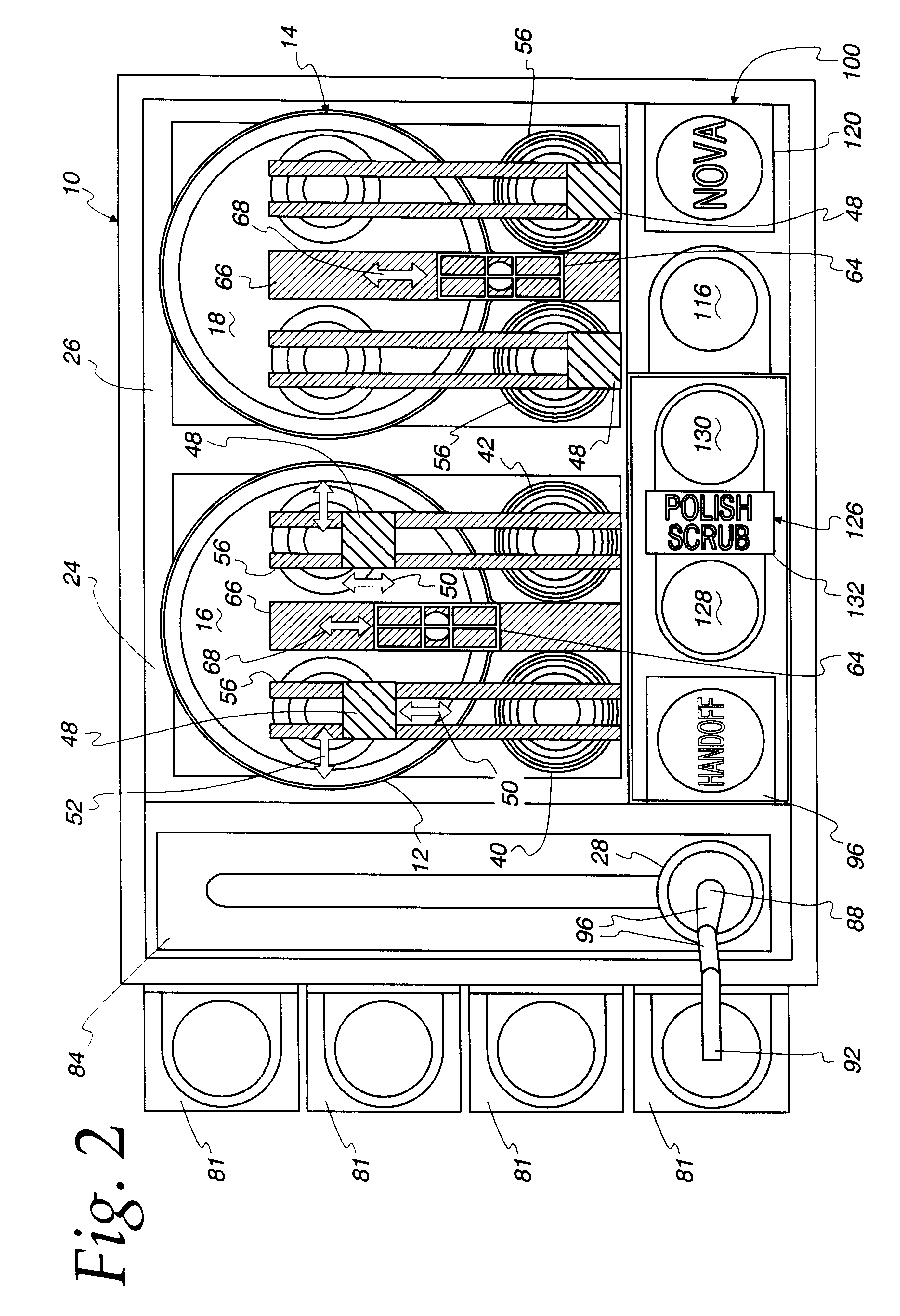 Arrangements for wafer polishing