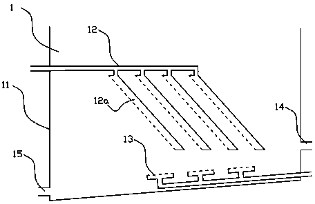 Sepia-lycidas flow-type artificial fry breeding device