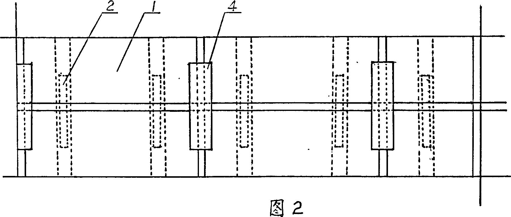 Air ventilating dustless health care wall