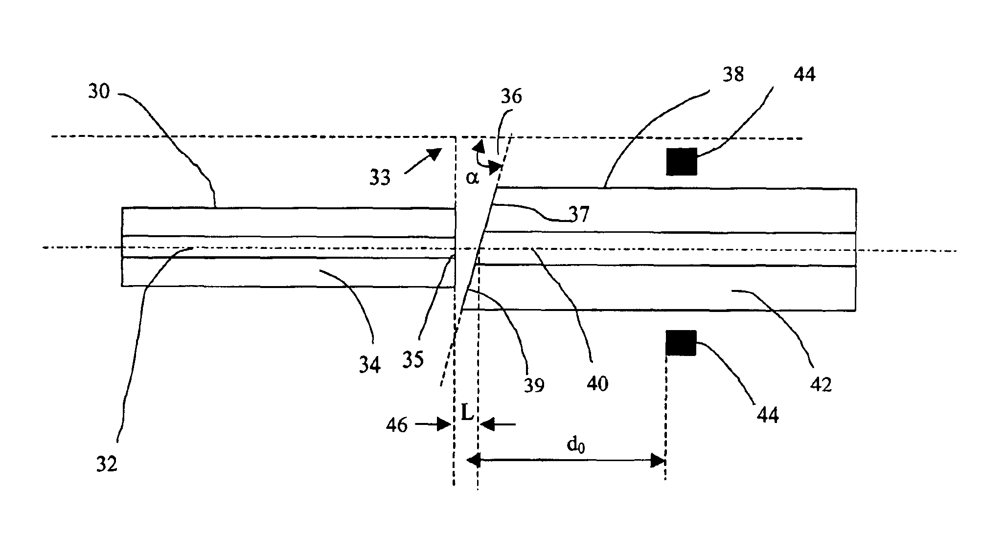 Method of angle fusion splicing silica fiber with low-temperature non-silica fiber