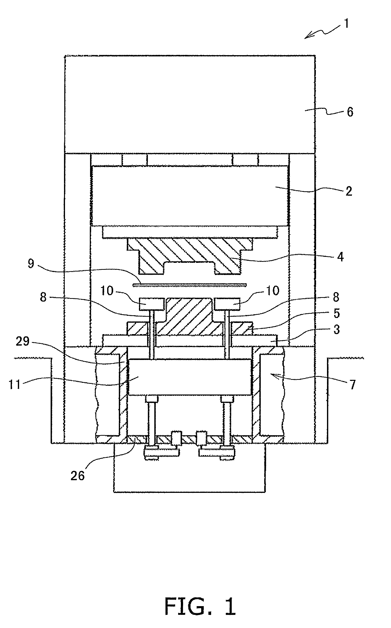 Die cushion device