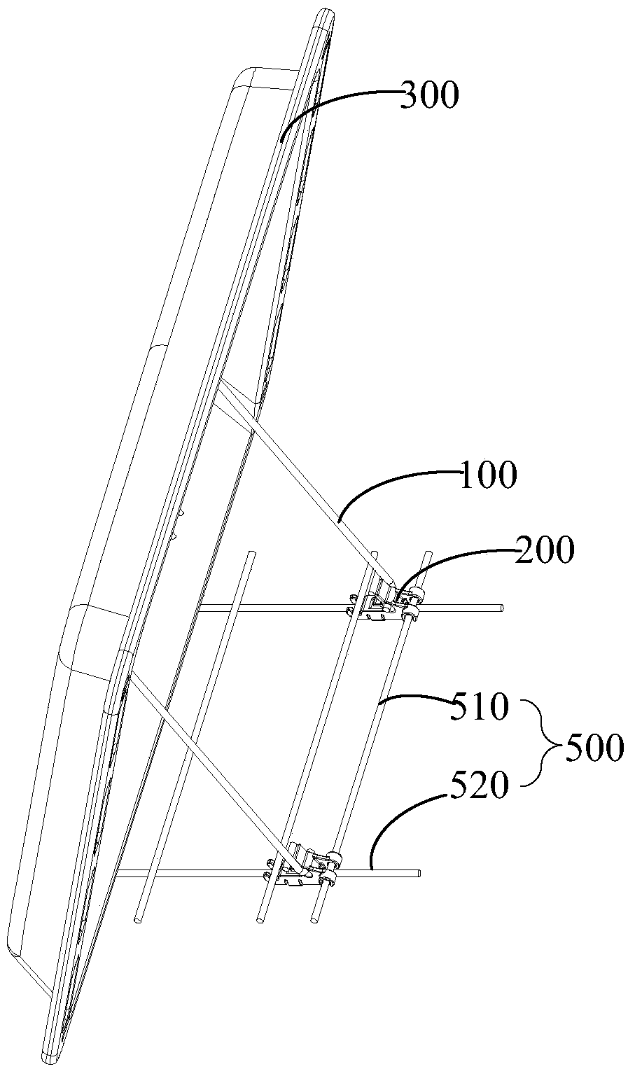 Baking tray bracket, bowl basket assembly and kitchen appliance