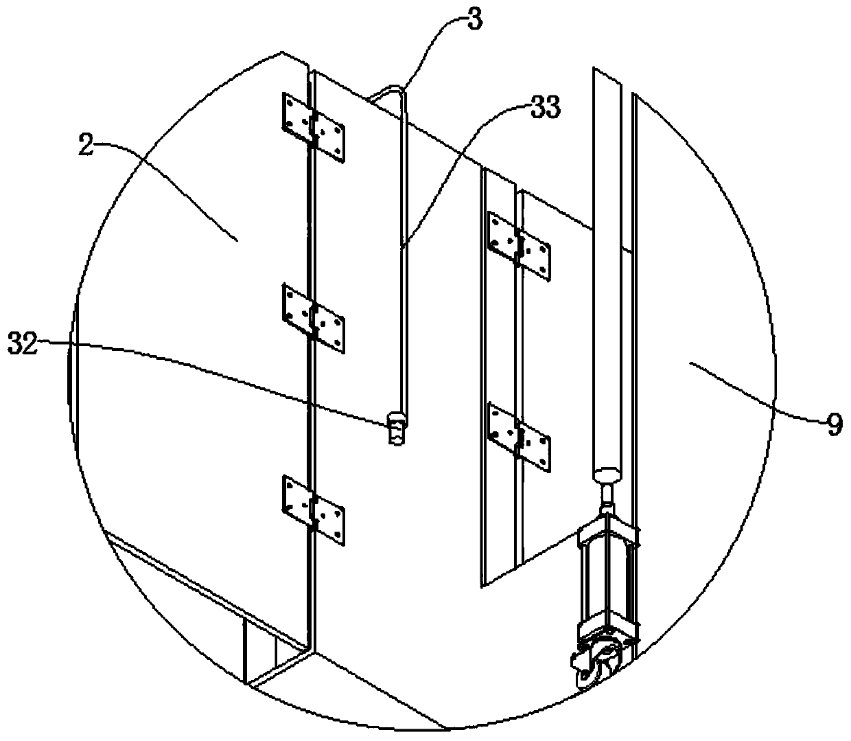 Isolation device for preventing infection for clinical medicine