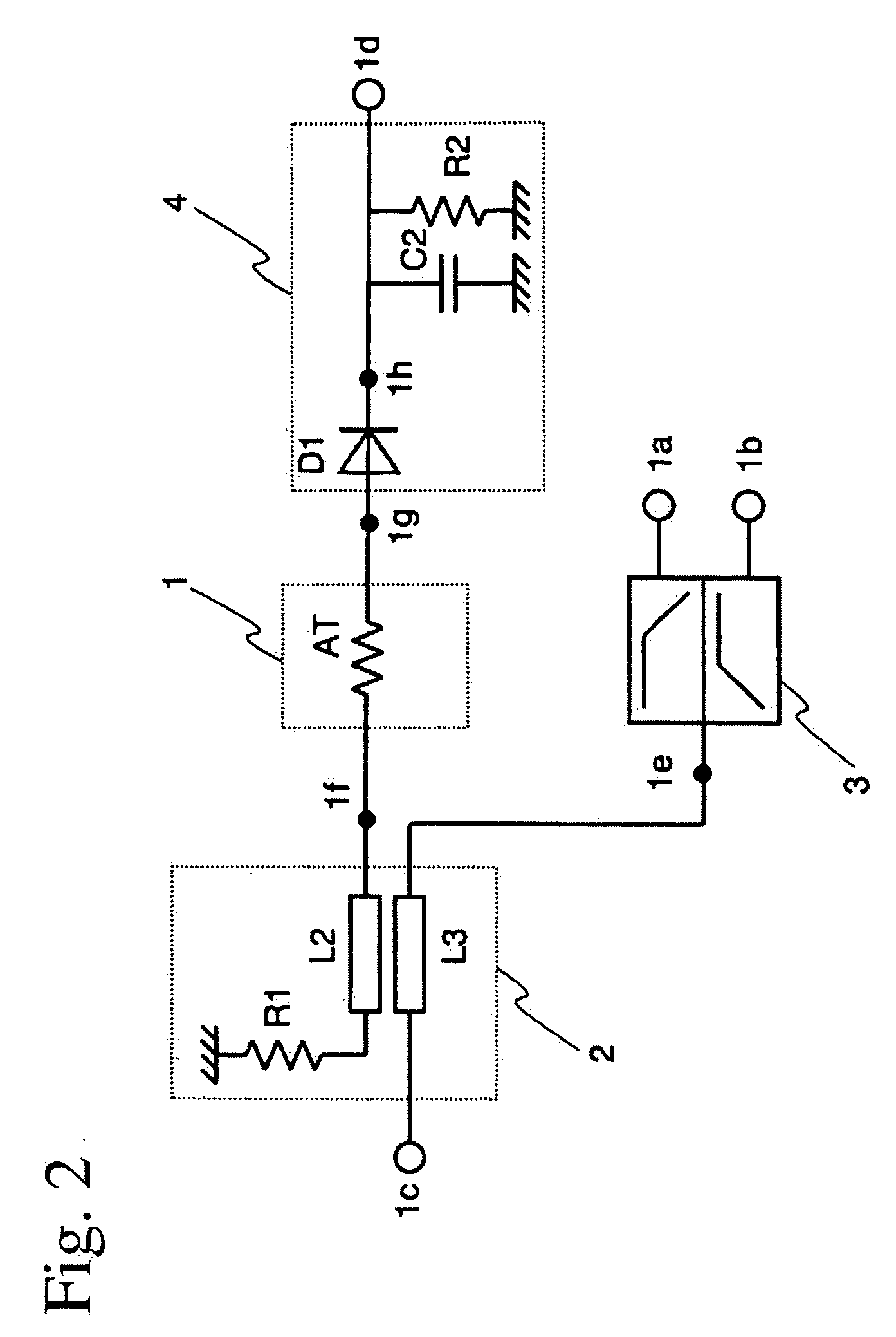 High-frequency circuit and communications apparatus comprising same