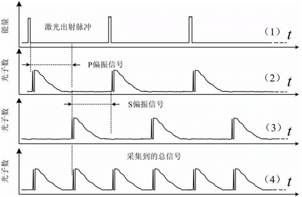 Single-pixel detection wind measuring lidar based on polarization double edges