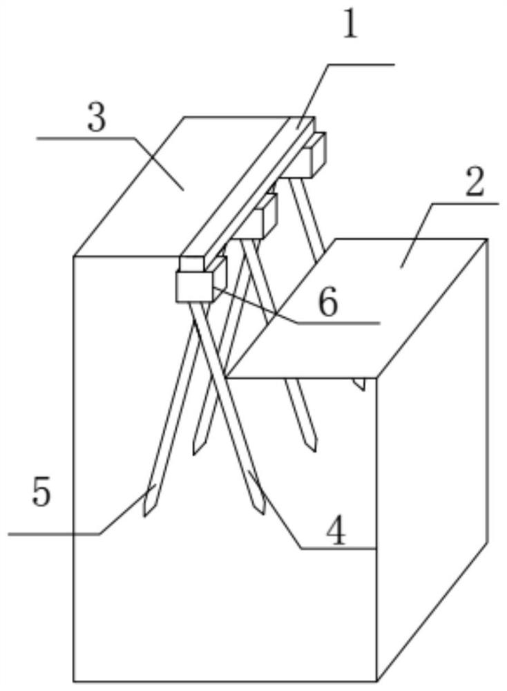 Active Two-way Inclined Pile Row Foundation Pit Supporting Method