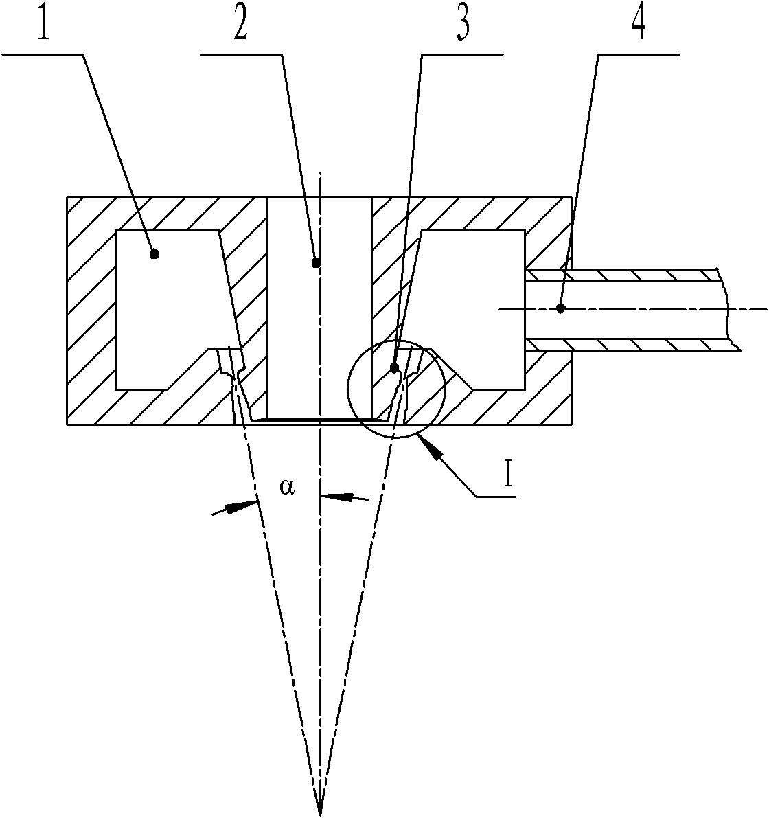 Circumferential seam type supersonic nozzle for metal gas atomization