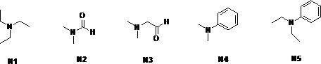 Application of organic amine additive in synthesis of fluorescent dye intermediate through olefin hydroformylation reaction