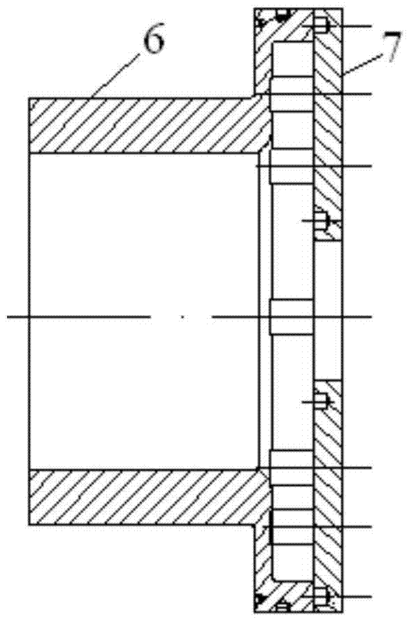 A non-metallic pipe flange connector