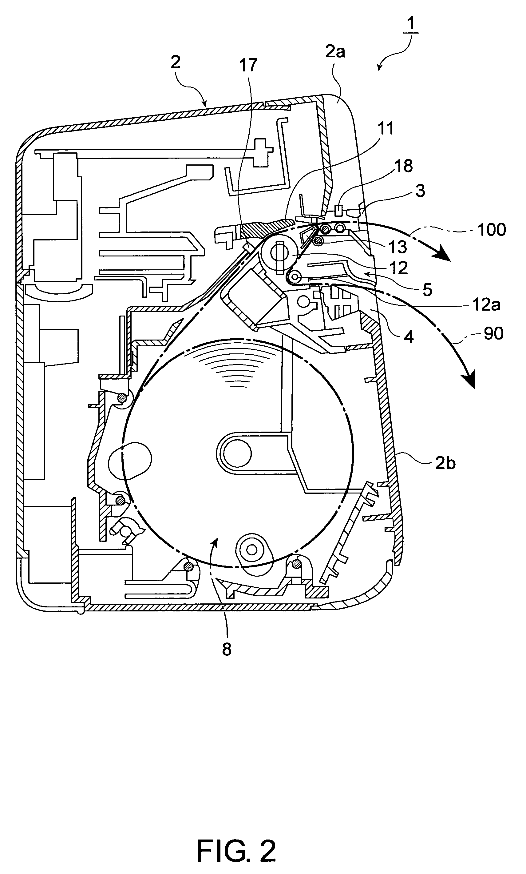 Label printer with a label peeling mechanism and a control method for the same