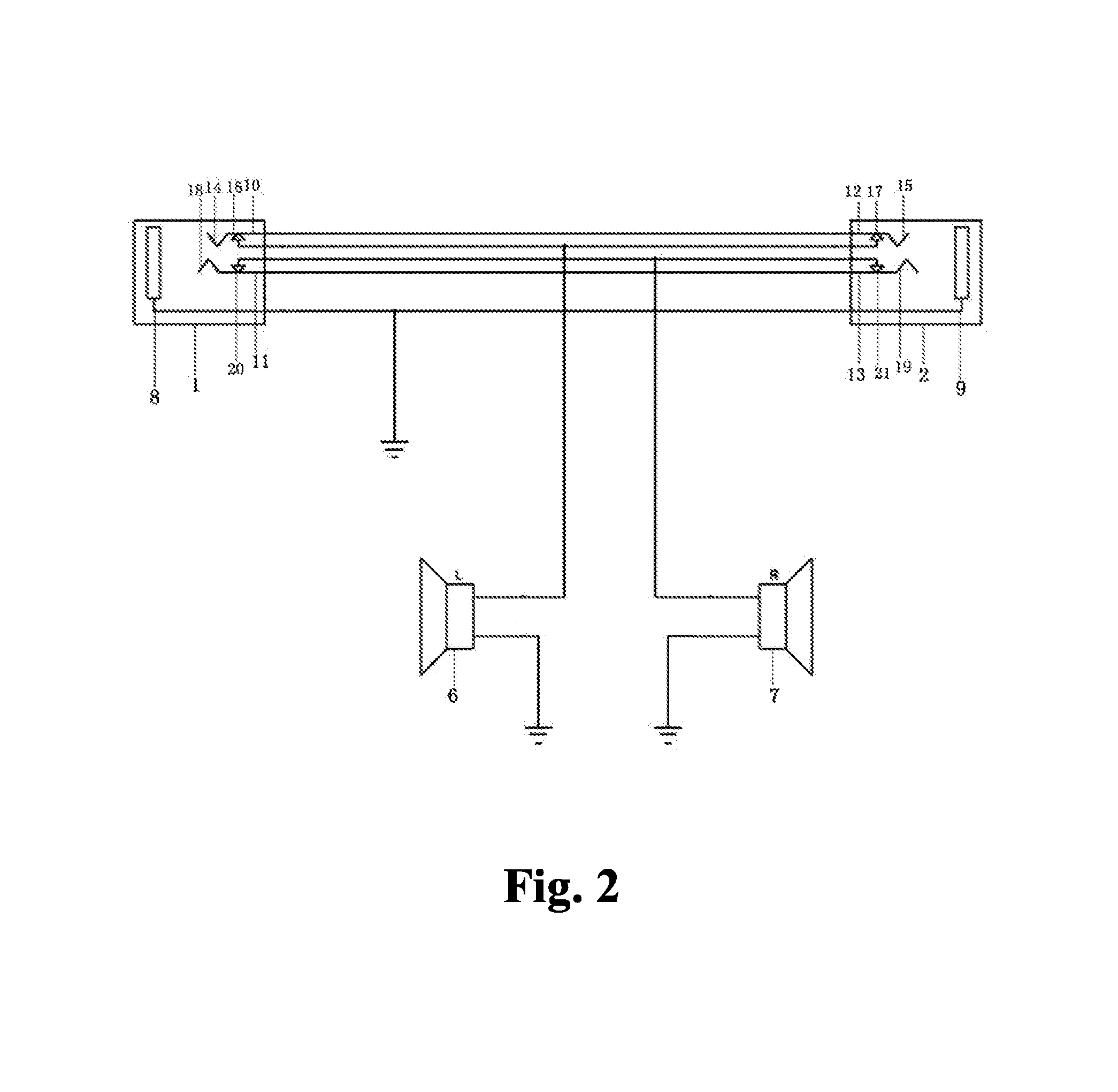 Jack for preventing headphone from inputting double audio sources