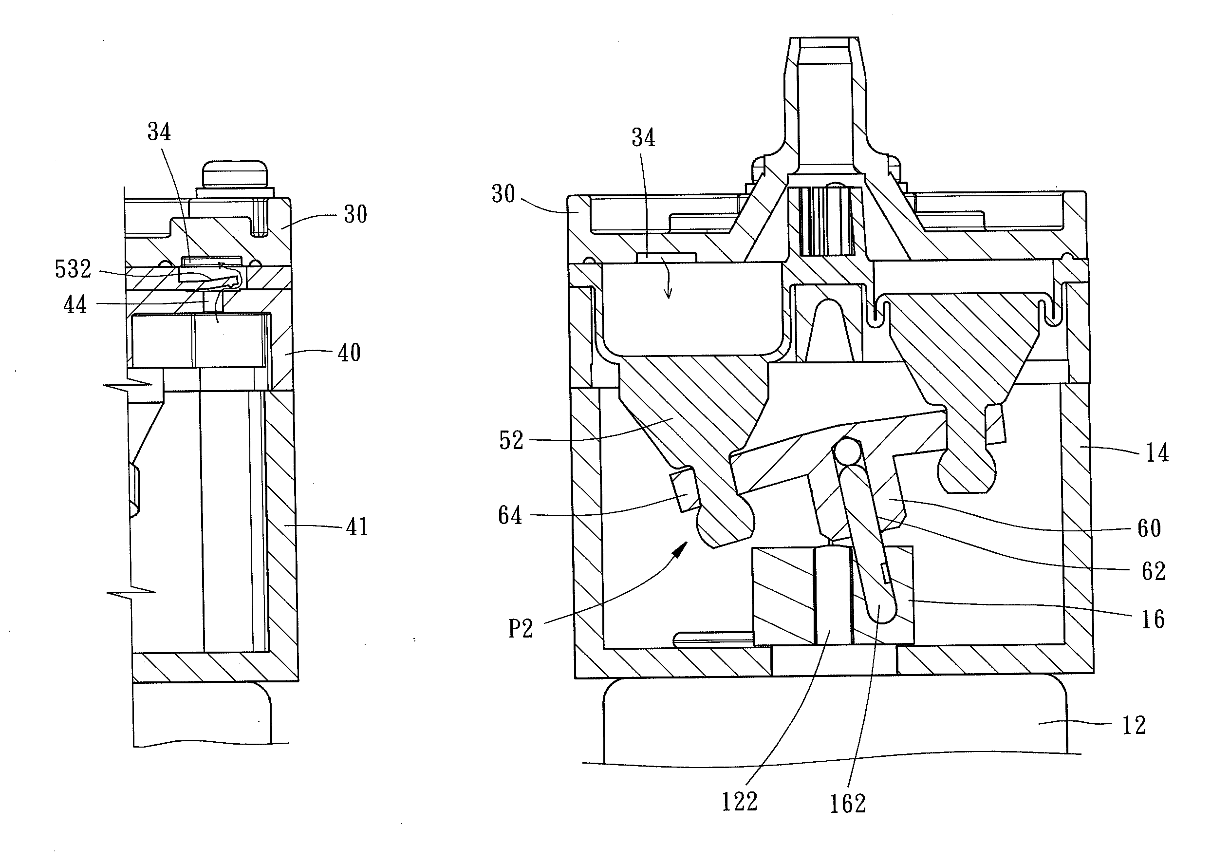 Highly airtight gas pump