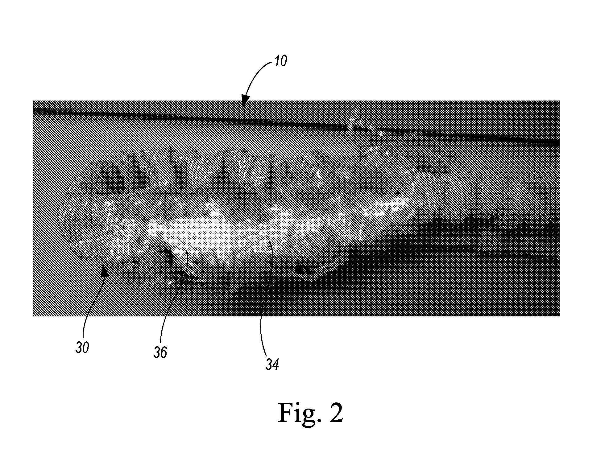 Shock absorbing fabric structures