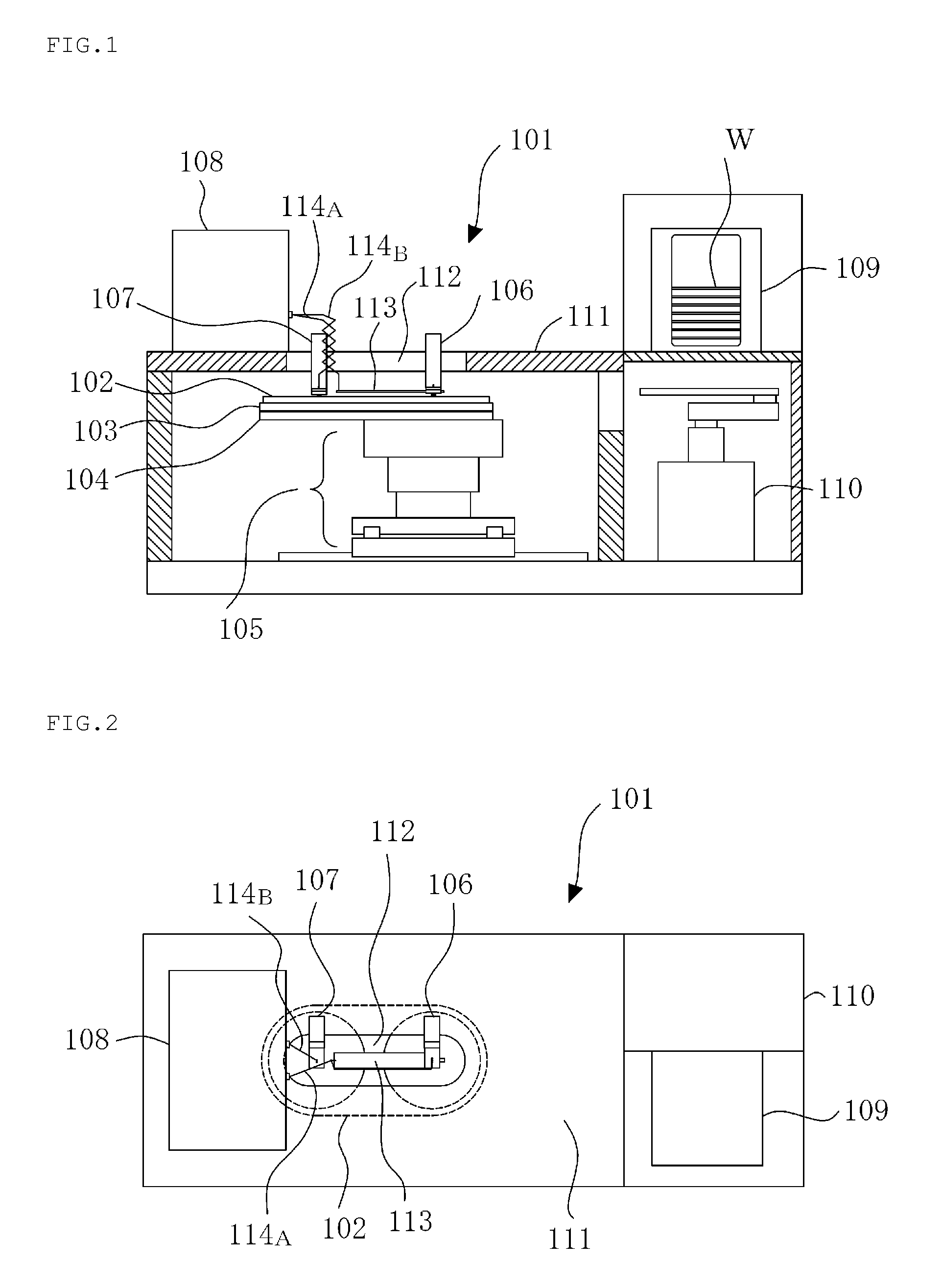 Probe assembly for inspecting power semiconductor devices and inspection apparatus using the same