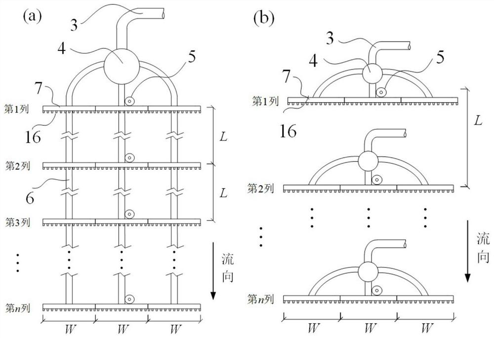 Reservoir desilting method and device using fixing jet flow