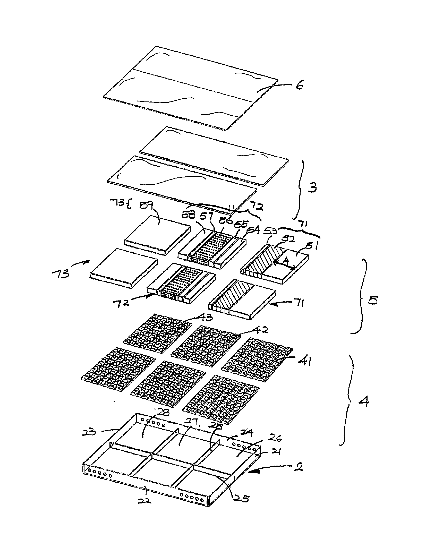 Mattress structure and a method using the characteristics of the mattress structure for understanding and deciding suitability of the mattress structure