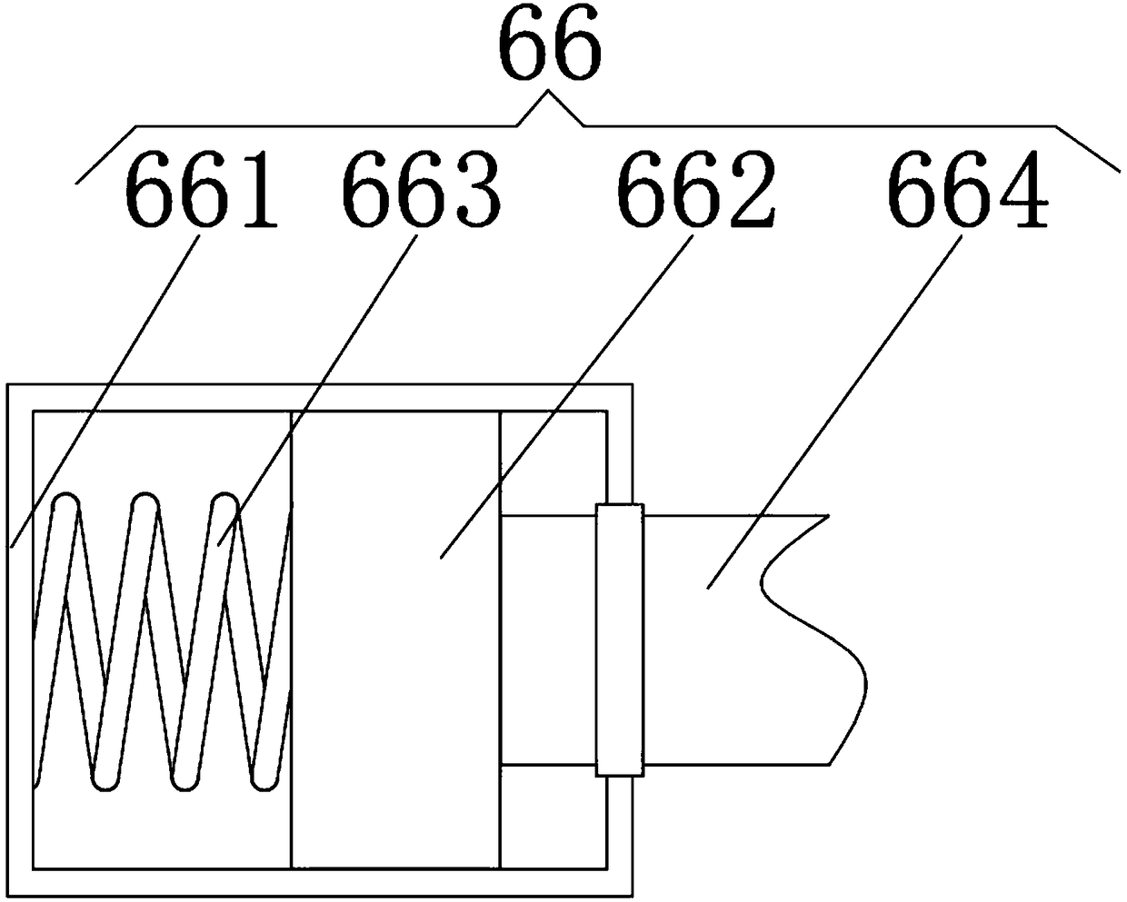 Cylinder plastic part surface grinding device