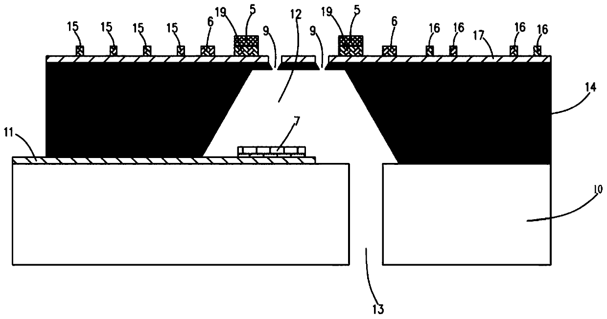 Integrated micro-nano sensor and manufacturing method thereof