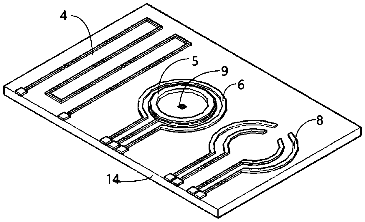 Integrated micro-nano sensor and manufacturing method thereof