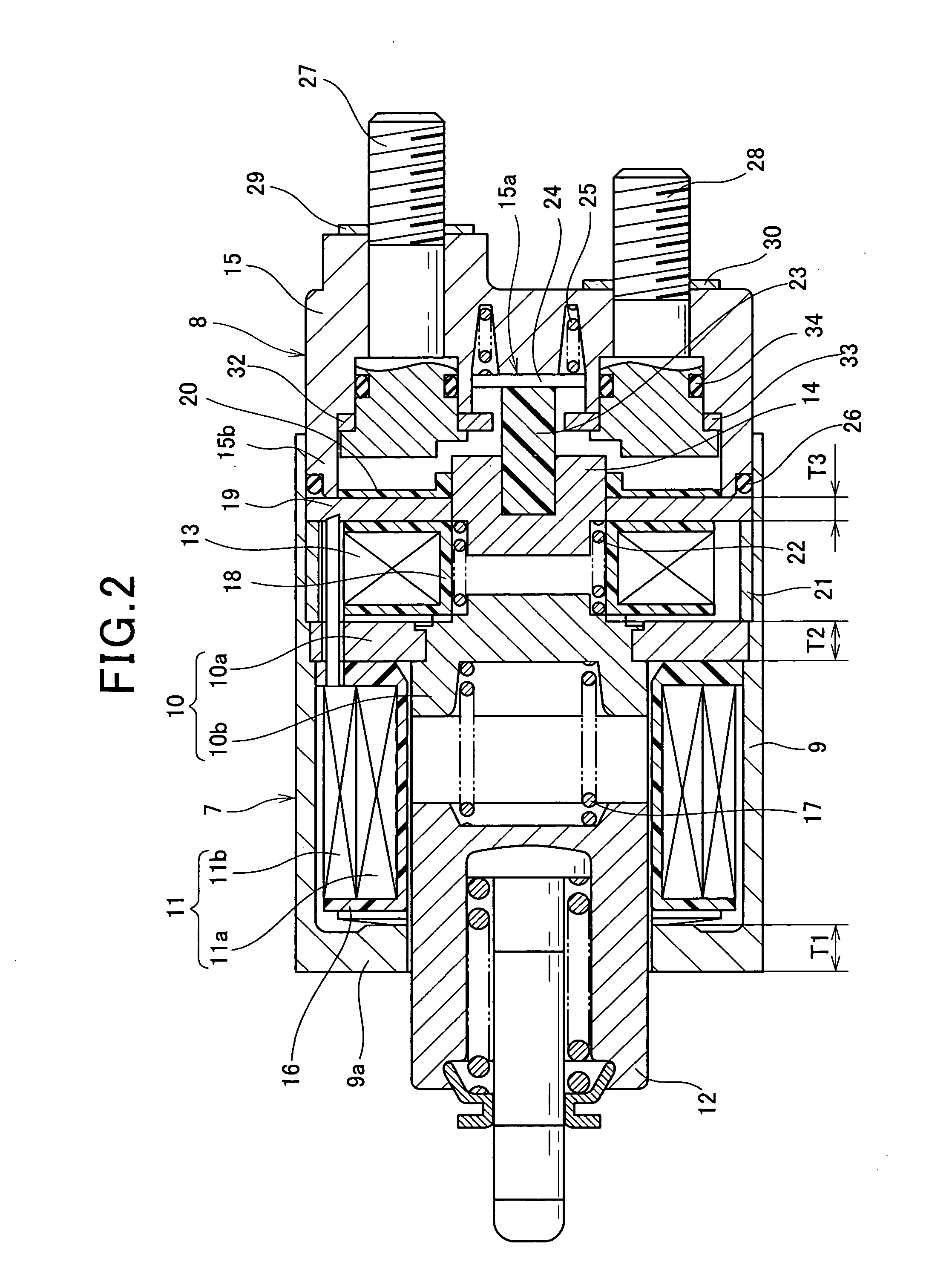 Starting device for engines