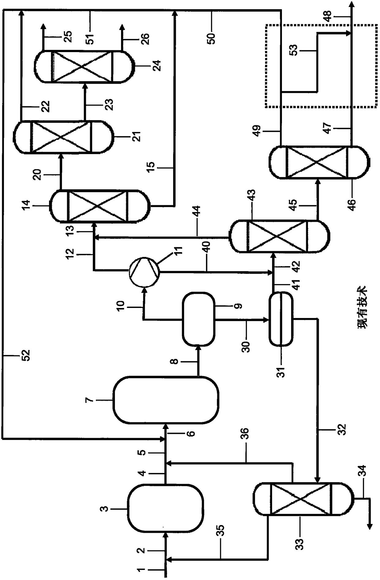 Process and plant for the recovery and utilization of higher olefins in the olefin synthesis from oxygenates