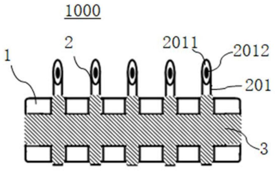 Hollow metal microneedle array, preparation method, transdermal drug delivery patch and injection syringe needle